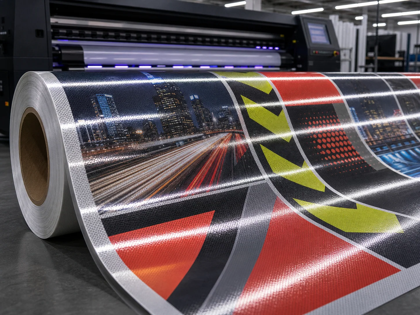 Reflektif Vinil UV Baskı